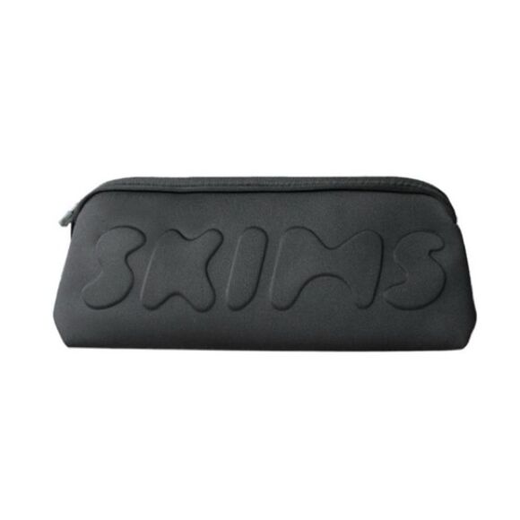 Skims Black Neoprene Pouch - Like New - Picture 1 of 7